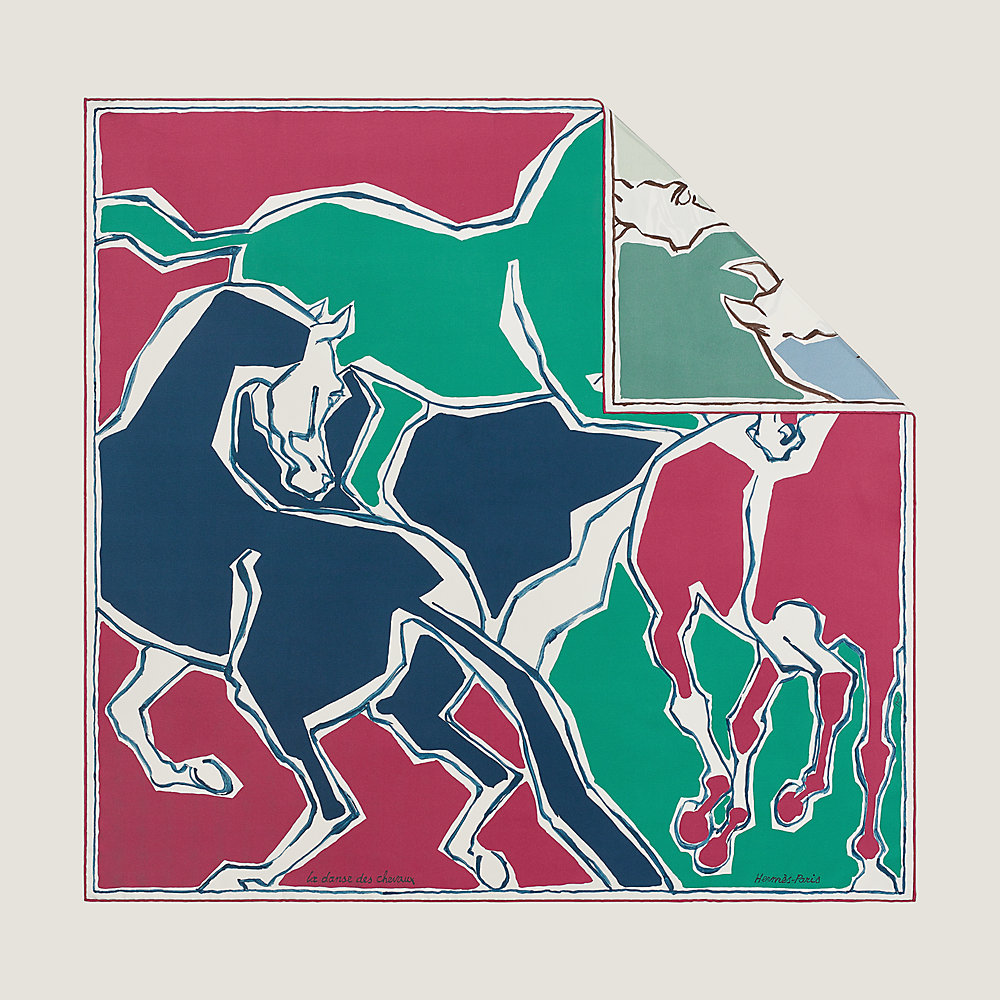 La Danse des Chevaux double face scarf 90 | Hermès UAE